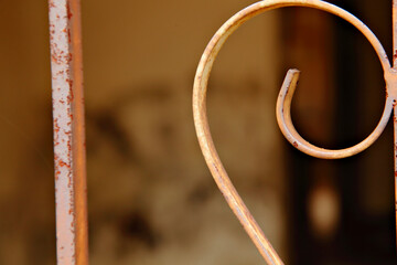 close up of an window