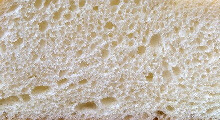 Abstraction. The texture of white bread. Flour product