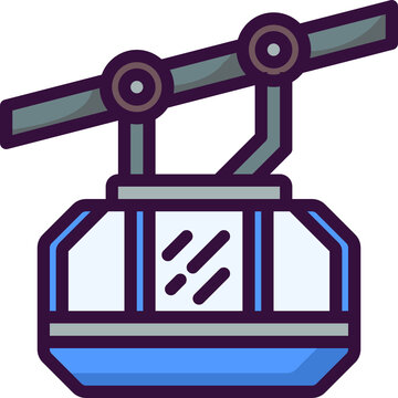 recommend clip art: gondola line icon