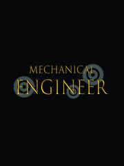 I am a Mechanical Engineer student.I have no Life quotes. Is Ready To Print On T-Shirt Vector.Mechanic Gift, Mechanical Engineers T Shirt Vector - Typography, vintage.
