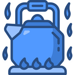 tea pot Two Tone icon