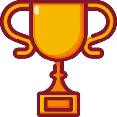 trophy Two Tone icon