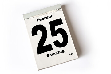 25. Februar 2023