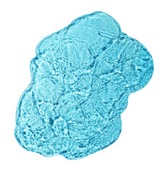 texture of splashing clean water on white background