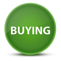 Buying luxurious glossy green round button abstract