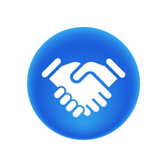 Hand-Shake - Sticker