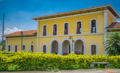 Antigua estación del tren en buga, valle del cauca