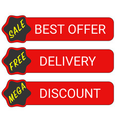 set packaging tags stickers banners for sale with discounts, advertising and marketing, best offer, free shipping, mega discount.