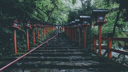 Fototapeta premium 京都 貴船神社