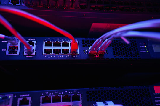 New server connected to data center network