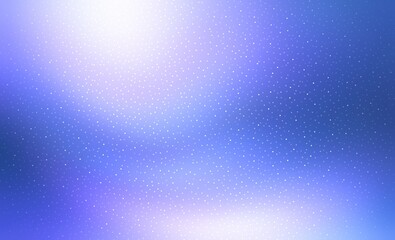 Obraz premium Sparkling dust on glowing blue background. Lens effect.