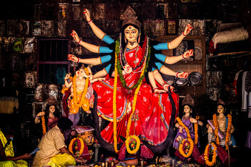 The Supreme shakti, Maa Durga is worshiped