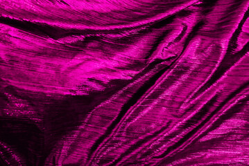 Fototapeta na wymiar Purple velvet fabric texture used as background. Empty purple fabric background of soft and smooth textile material. There is space for text..