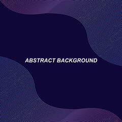 abstract wave background. dark purple, red, blue, pink color combination. editable background - square background