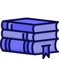 book Two Tone icon