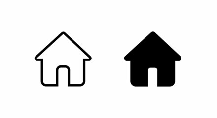 House icon. home icon in trendy flat style isolated on background, page symbol for your web site design home icon logo