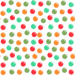 Cute seamless pattern with soap bubble