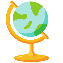 globe flat icon