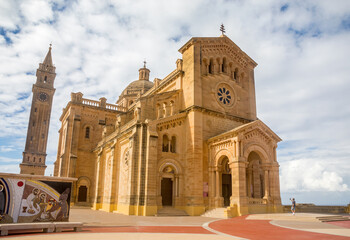 Fototapeta na wymiar Malta Himmel Reisen Architektur Kirche
