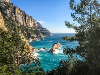 Obraz premium Calanques, creeks of marseille