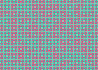 Abstract Geometric Pattern generative computational art illustration