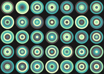 Abstract Geometric Pattern generative computational art illustration