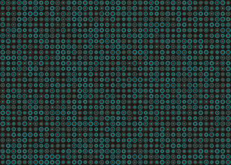 Abstract Geometric Pattern generative computational art illustration