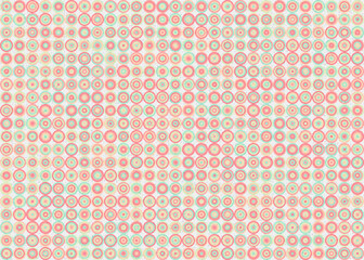 Abstract Geometric Pattern generative computational art illustration