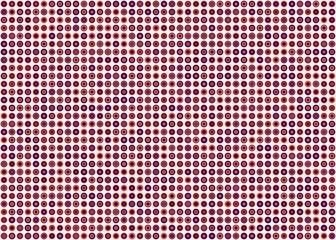 Abstract Geometric Pattern generative computational art illustration