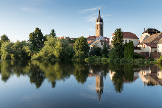 Pilgrimage church of Saint John of Nepomuk at Zelena Hora, Zdar nad Sazavou, Czech Republic is the final work of a famous baroque architect Jan Santini Aichel. UNESCO World Heritage Site 