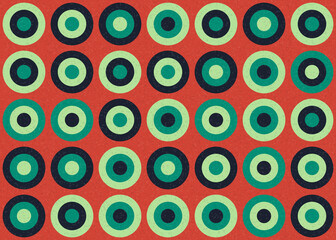 Abstract Geometric Pattern generative computational art illustration