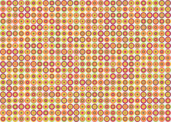 Abstract Geometric Pattern generative computational art illustration
