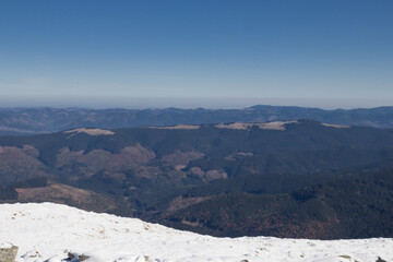 autumn scenery in the mountains