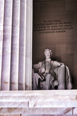 The Lincoln Memorial in Washington, D.C.