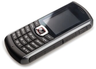 Mobile MP3 phone (clipping path),