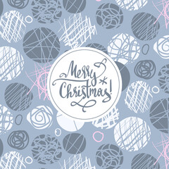 Christmas greeting card .