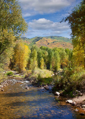 Fototapeta na wymiar Colorful Landscape and Back Country of Colorado