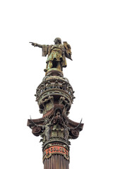 The monument of Christopher Columbus in Barcelona, is a 60 meters high column, It was put up for...