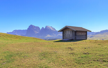 house in the mountains