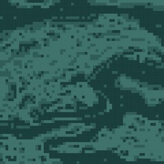 Fototapeta premium Blackboard background pixel art. Green dirty chalkboard texture pixel art. Abstract chalkboard. Back to school.