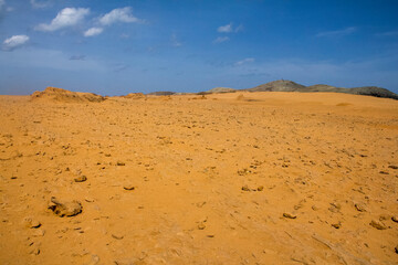 Sahara desert landscape