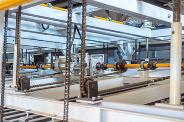 glass factory equipment. automated factory machine details