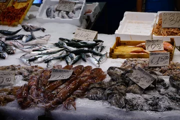 Foto op Plexiglas Fish market in Ballarò neighborhood, Palermo, Sicily, Italy © Alessio Russo