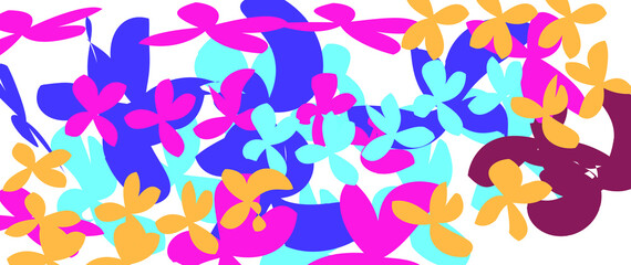 Abstract background with shapes 