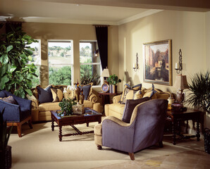 Living room Interior Design of Home