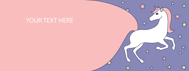 unicorn vector color Illustration magical Mythical creature