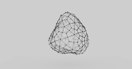 3D wireframe render 