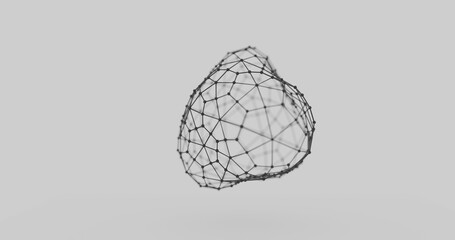3D wireframe render 