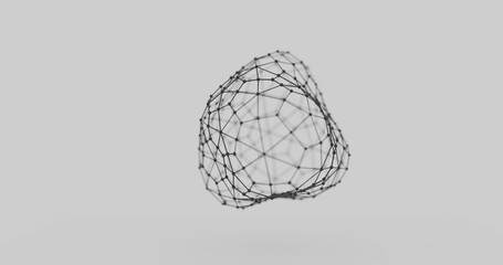 3D wireframe render 