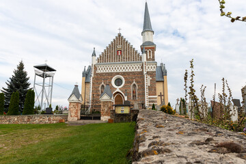 Belarus. Kostol Sv. Petra I Pavla